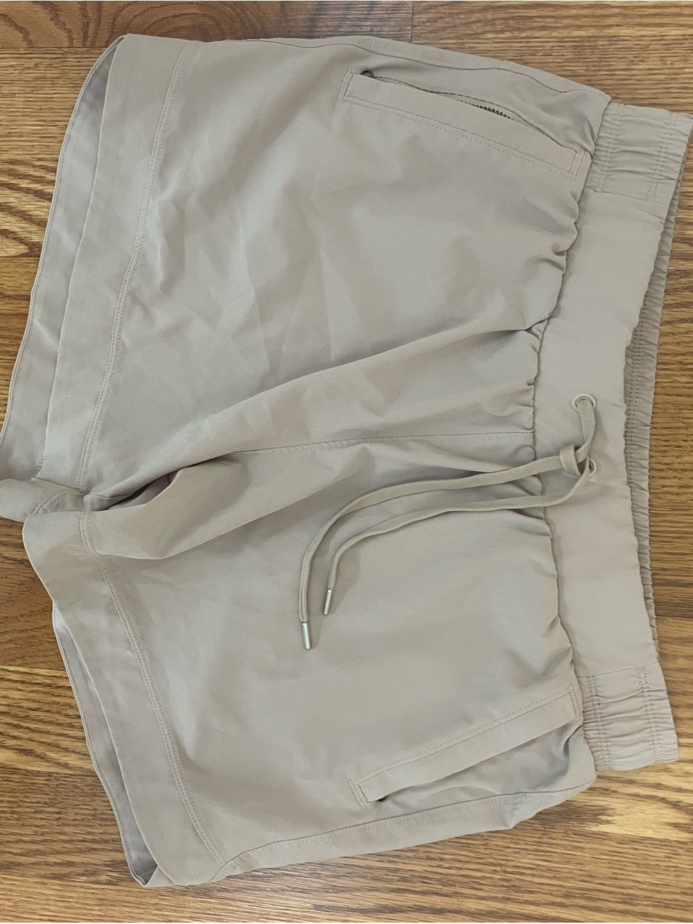 CALIA by Carrie Underwood Tan Drawstring Athletic Shorts